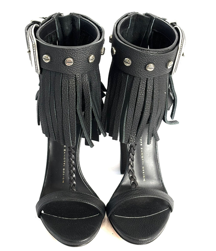 GUISEPPE ZANOTTI FRINGE HEELS