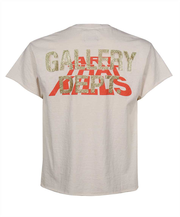 GALLERY DEPT. CORONAVIRUS WORLD TOUR FADED DISTRESSED TEE-SHIRT