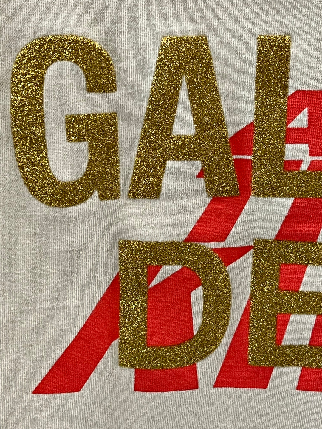 GALLERY DEPT. CORONAVIRUS WORLD TOUR FADED DISTRESSED TEE-SHIRT
