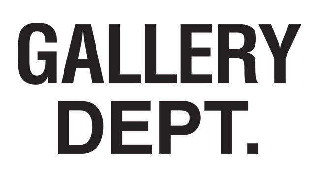 GALLERY DEPT. DISTRESSED LOGO TEE-SHIRT