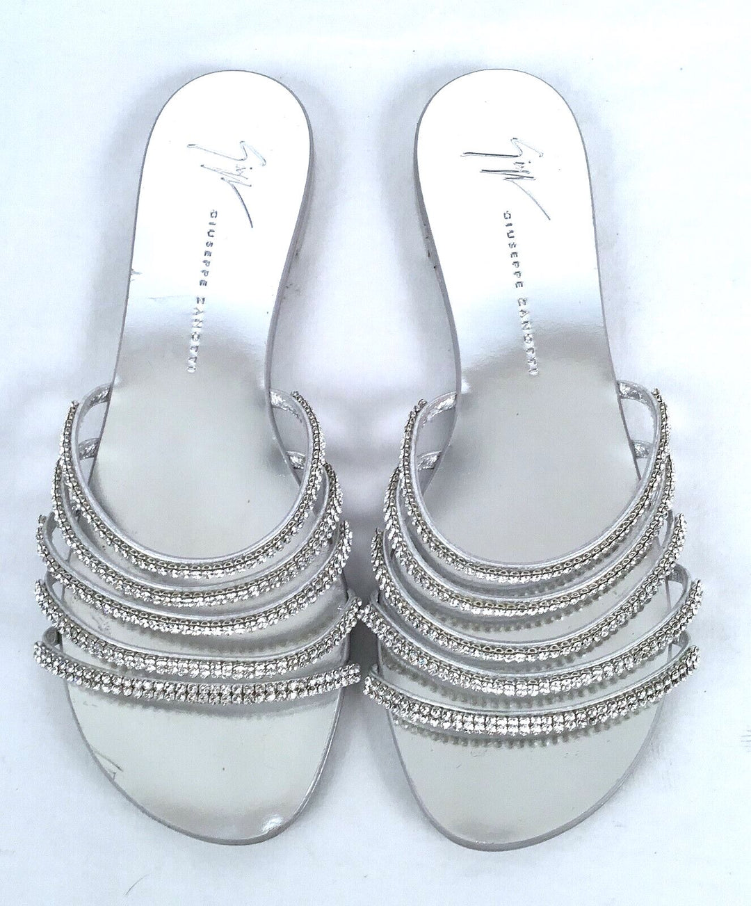 GIUSEPPE ZANOTTI MICHELA JEWEL CRYSTAL EMBELLISHED SANDALS