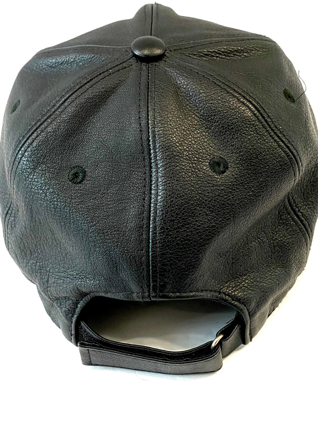 GIVENCHY 4G LOGO EMBROIDERED CALFSKIN LEATHER BASEBALL CAP