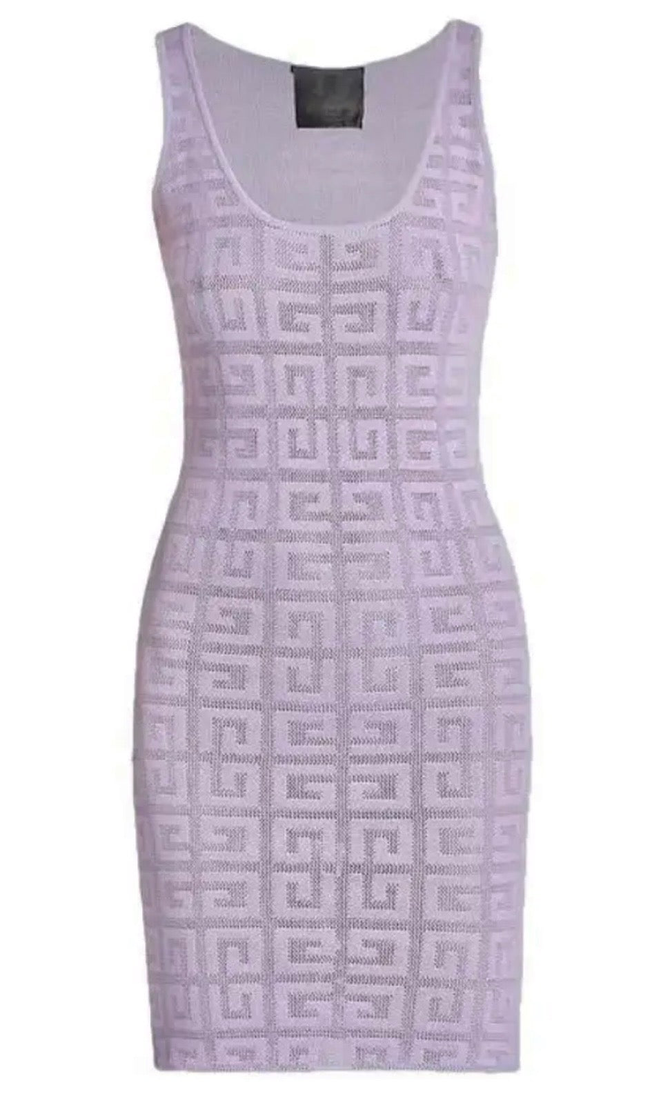 GIVENCHY 4G JACQUARD KNIT MINI DRESS