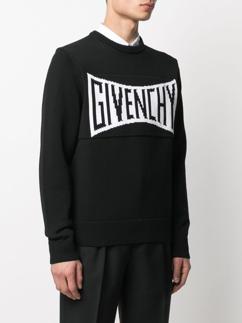 GIVENCHY KNIT LOGO SWEATER