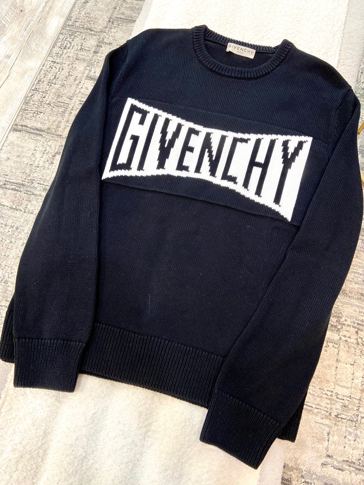 GIVENCHY KNIT LOGO SWEATER