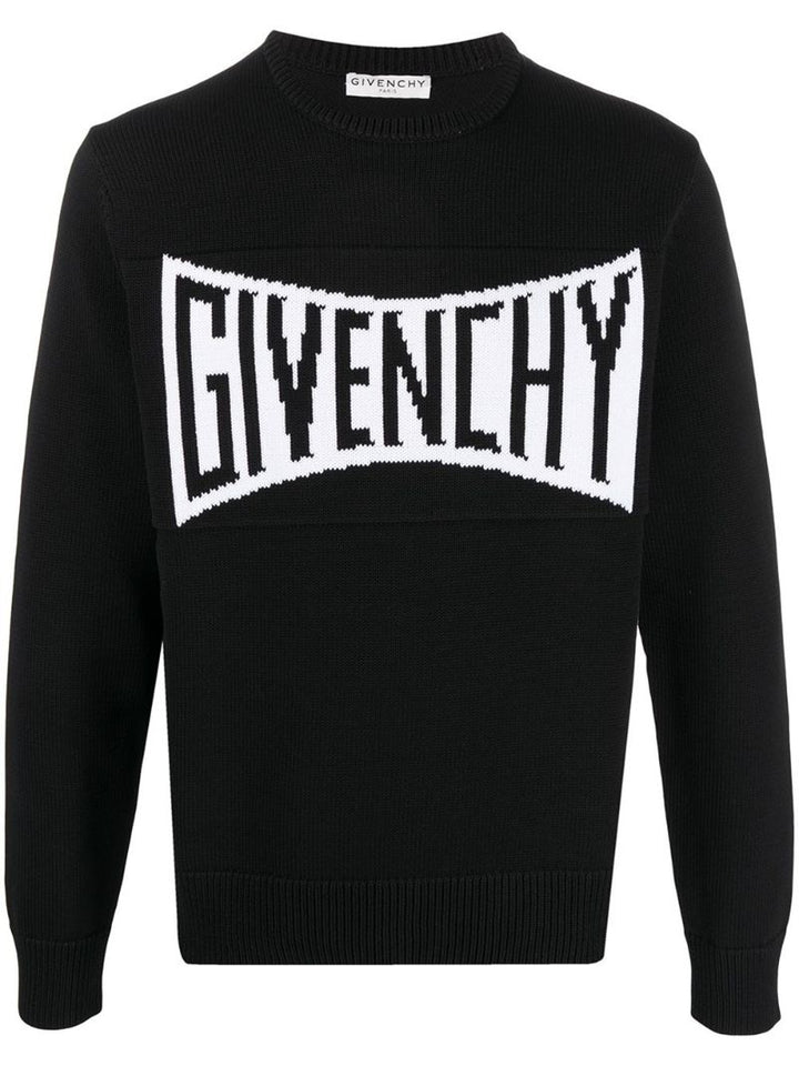 GIVENCHY KNIT LOGO SWEATER