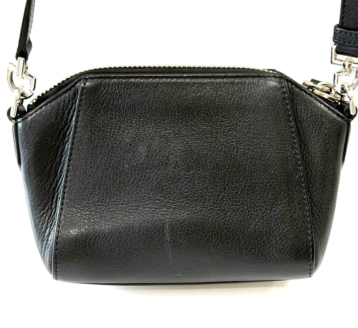 GIVENCHY NANO ANTIGONA CALFSKIN LEATHER CROSSBODY BAG