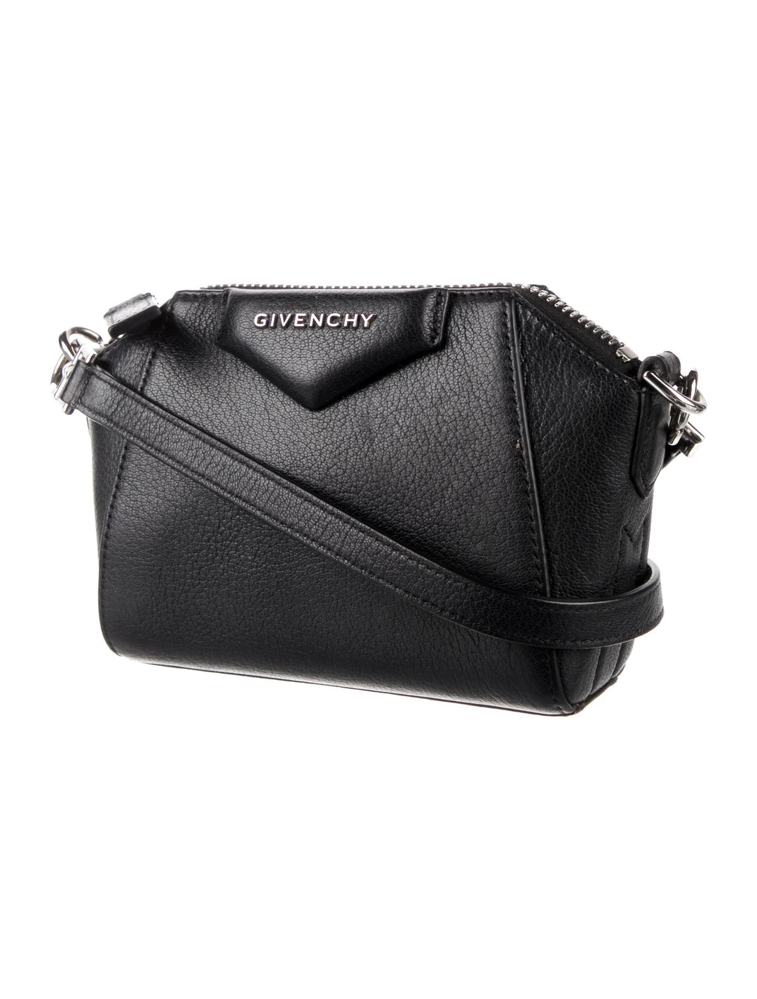 GIVENCHY NANO ANTIGONA CALFSKIN LEATHER CROSSBODY BAG