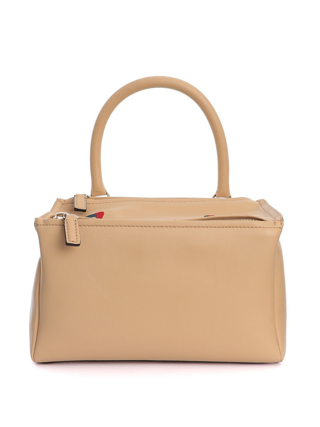 GIVENCHY SUGAR GOATSKIN EMBROIDERY LOGO PANDORA BAG