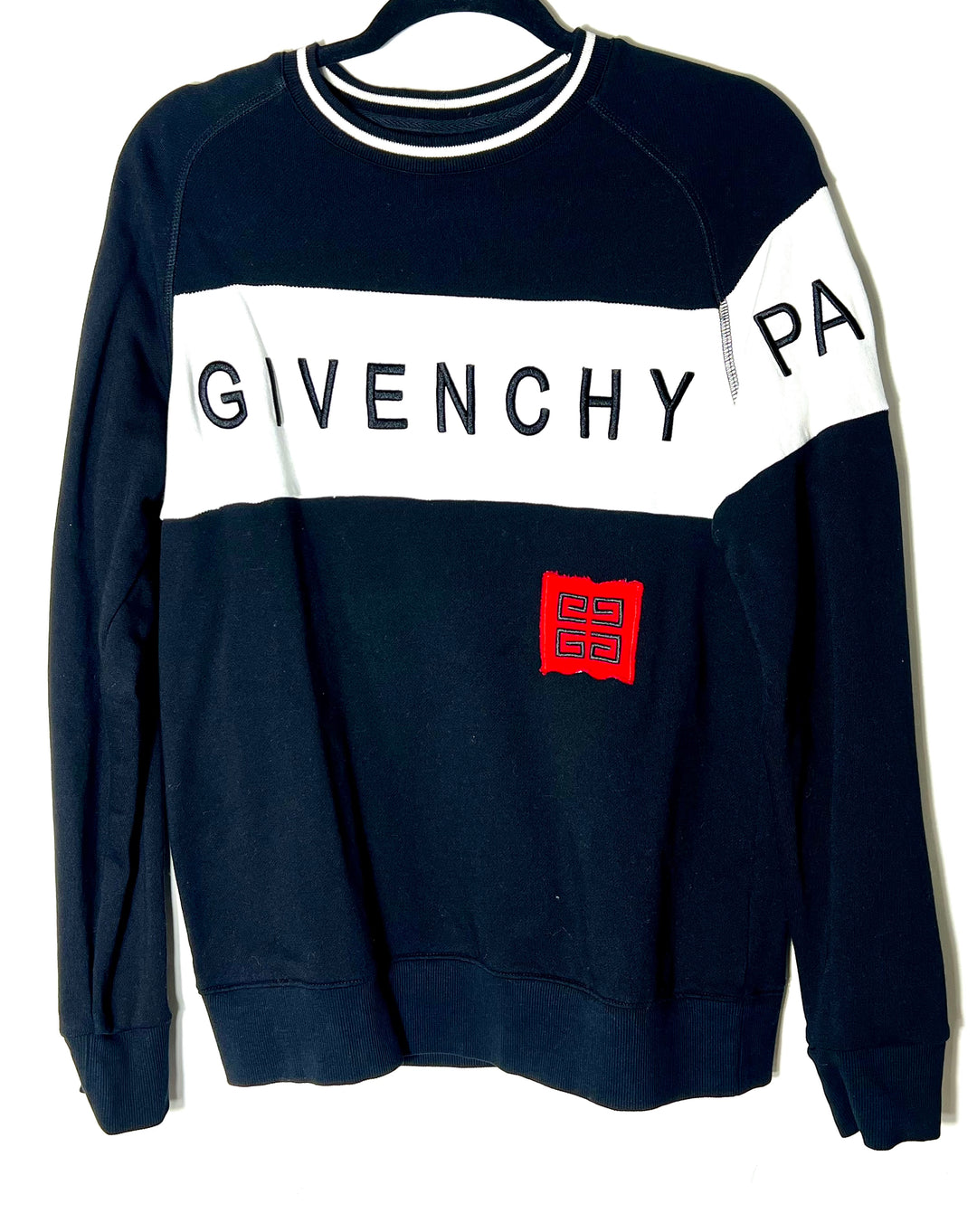 GIVENCHY PARIS 4G LOGO EMBROIDERED MEN&