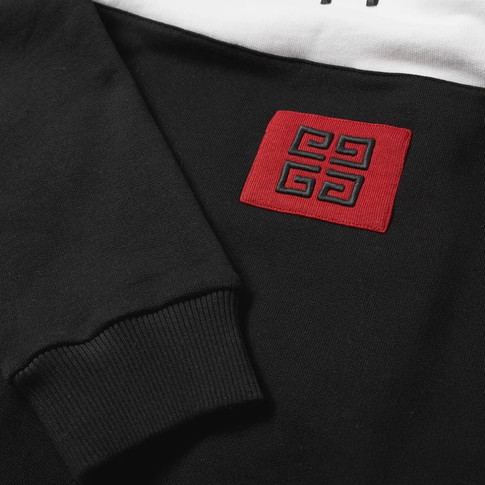 GIVENCHY PARIS 4G LOGO EMBROIDERED MEN&