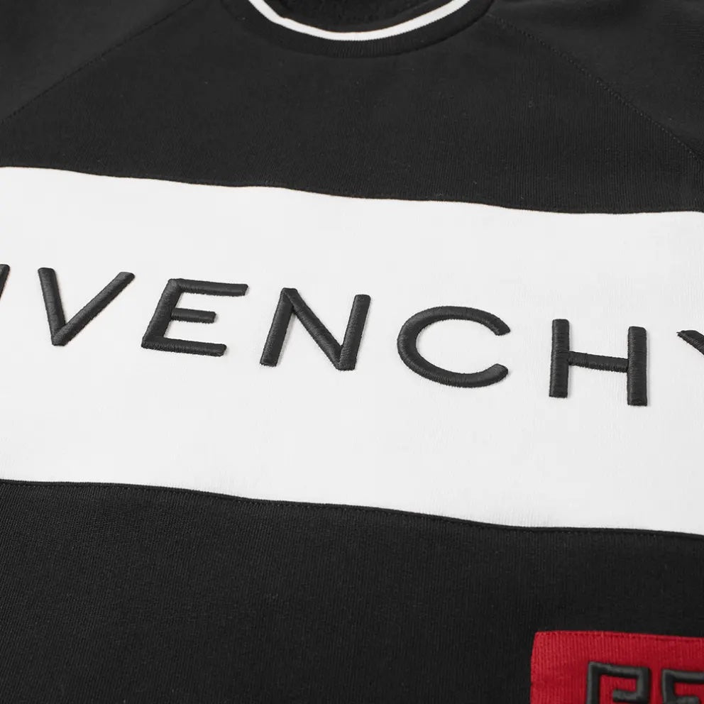 GIVENCHY PARIS 4G LOGO EMBROIDERED MEN&
