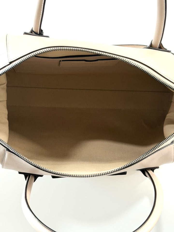 GIVENCHY SOFT CALFSKIN LEATHER MEDIUM ANTIGONA BAG IN DUNE