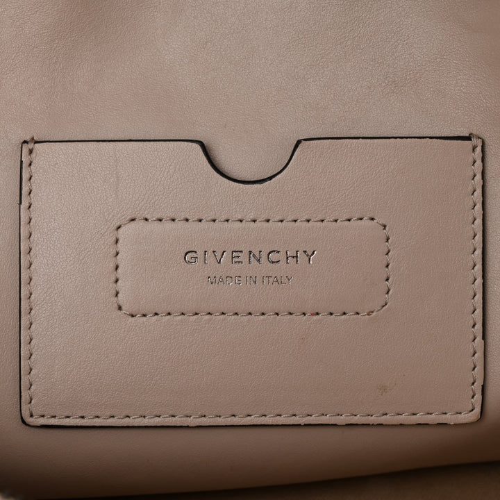 GIVENCHY SOFT CALFSKIN LEATHER MEDIUM ANTIGONA BAG IN DUNE
