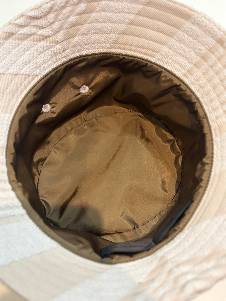 GIVENCHY VERTICAL STRIPED TERRY COTTON BUCKET HAT