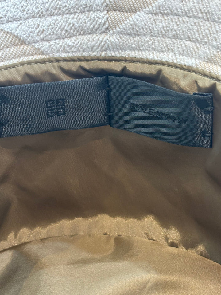 GIVENCHY VERTICAL STRIPED TERRY COTTON BUCKET HAT