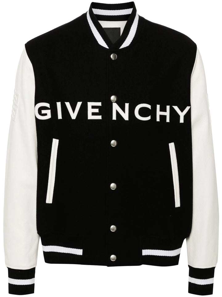 GIVENCHY LOGO VARSITY JACKET