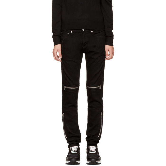 GIVENCHY RICO SLIM FIT BIKER JEANS