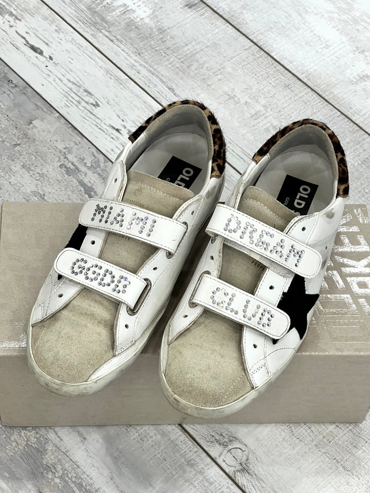 GOLDEN GOOSE OLD SCHOOL CRYSTAL MIAMI DREAM CLUB SNEAKERS