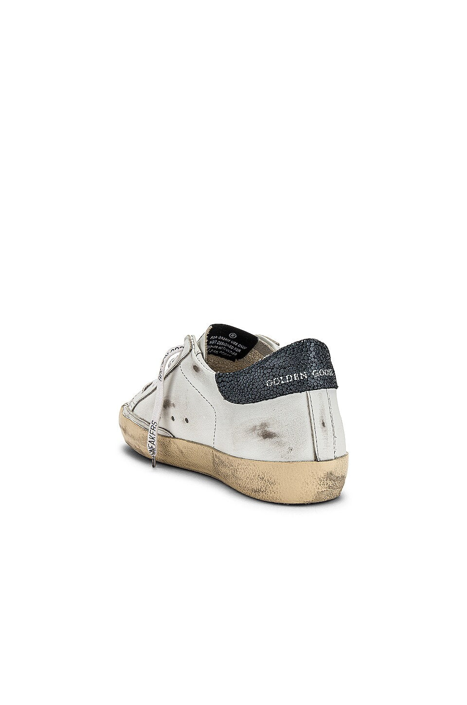 GOLDEN GOOSE SUPERSTAR CALFSKIN LEATHER SNEAKERS