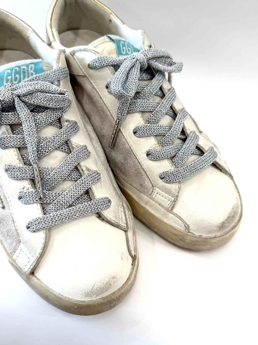 GOLDEN GOOSE SUPERSTAR MIX MATCH LOW-TOP SNEAKERS