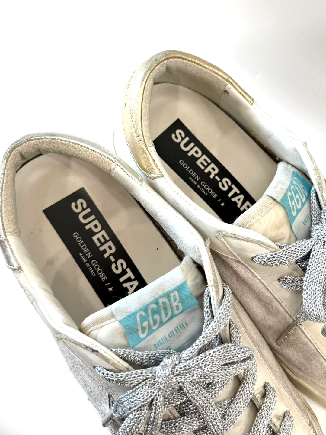 GOLDEN GOOSE SUPERSTAR MIX MATCH LOW-TOP SNEAKERS
