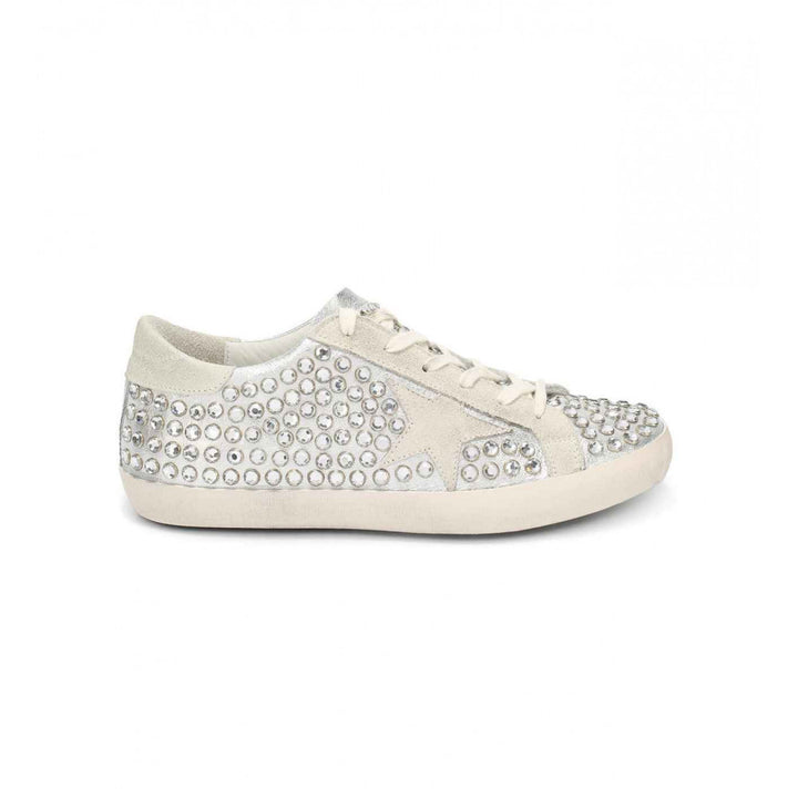 GOLDEN GOOSE STUDDED RHINESTONE SUPERSTAR SNEAKERS