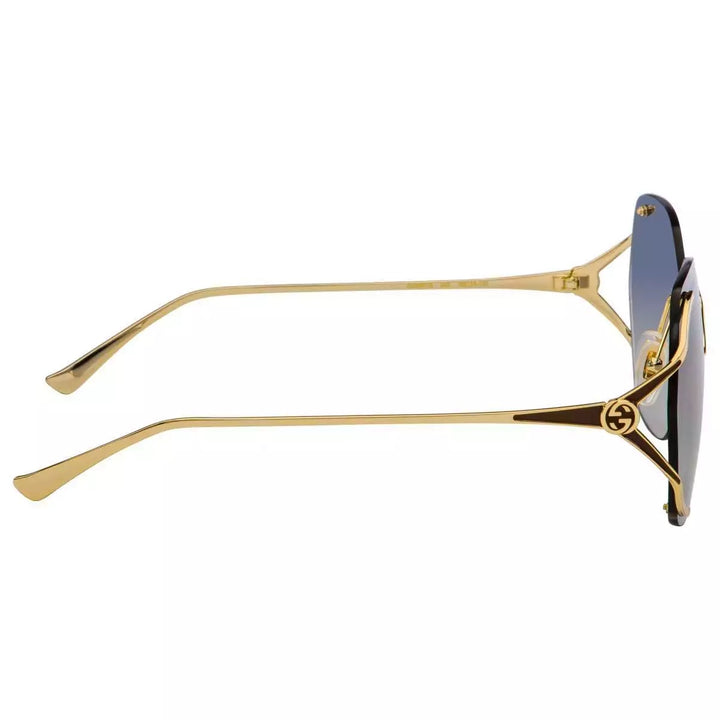 GUCCI GG0651S 002 GRADIENT 59MM SQUARE SUNGLASSES