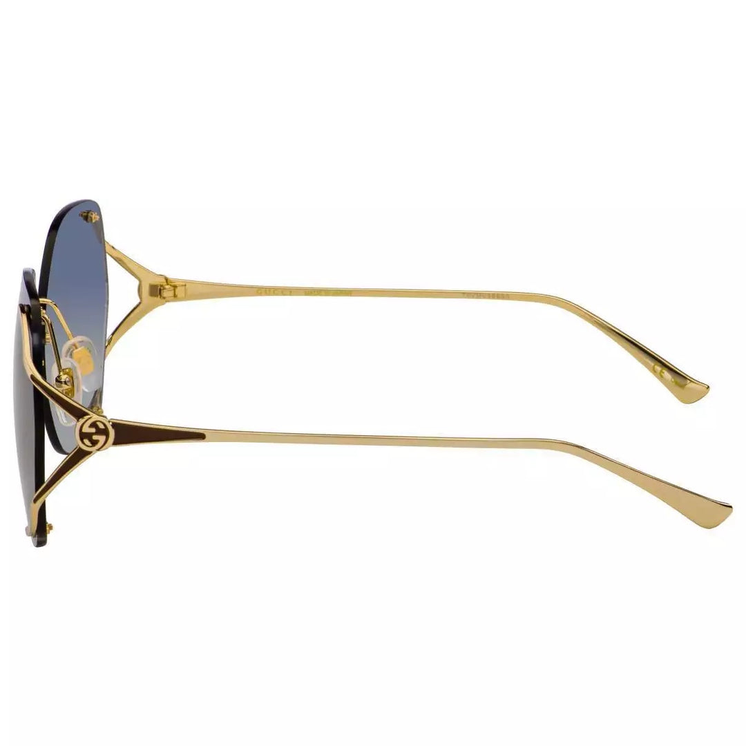 GUCCI GG0651S 002 GRADIENT 59MM SQUARE SUNGLASSES