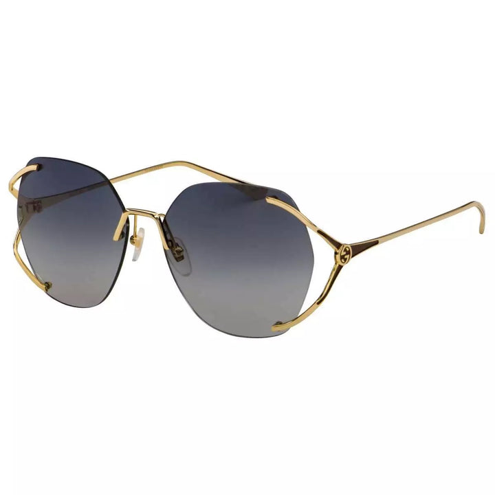 GUCCI GG0651S 002 GRADIENT 59MM SQUARE SUNGLASSES