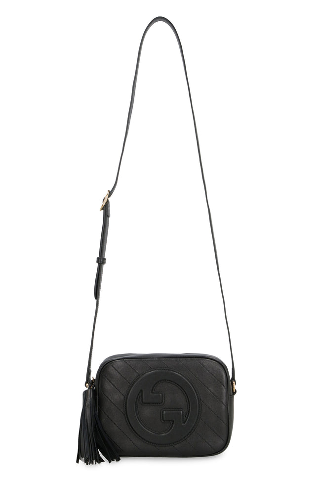 GUCCI BLONDIE CALFSKIN LEATHER SMALL CROSSBODY BAG