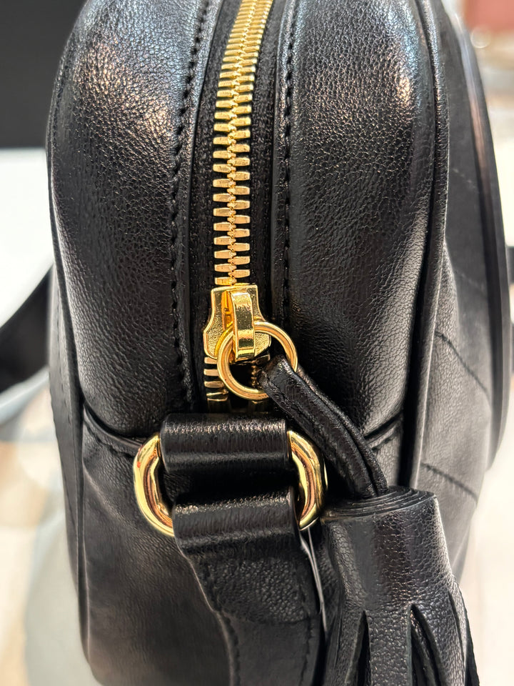 GUCCI BLONDIE CALFSKIN LEATHER SMALL CROSSBODY BAG