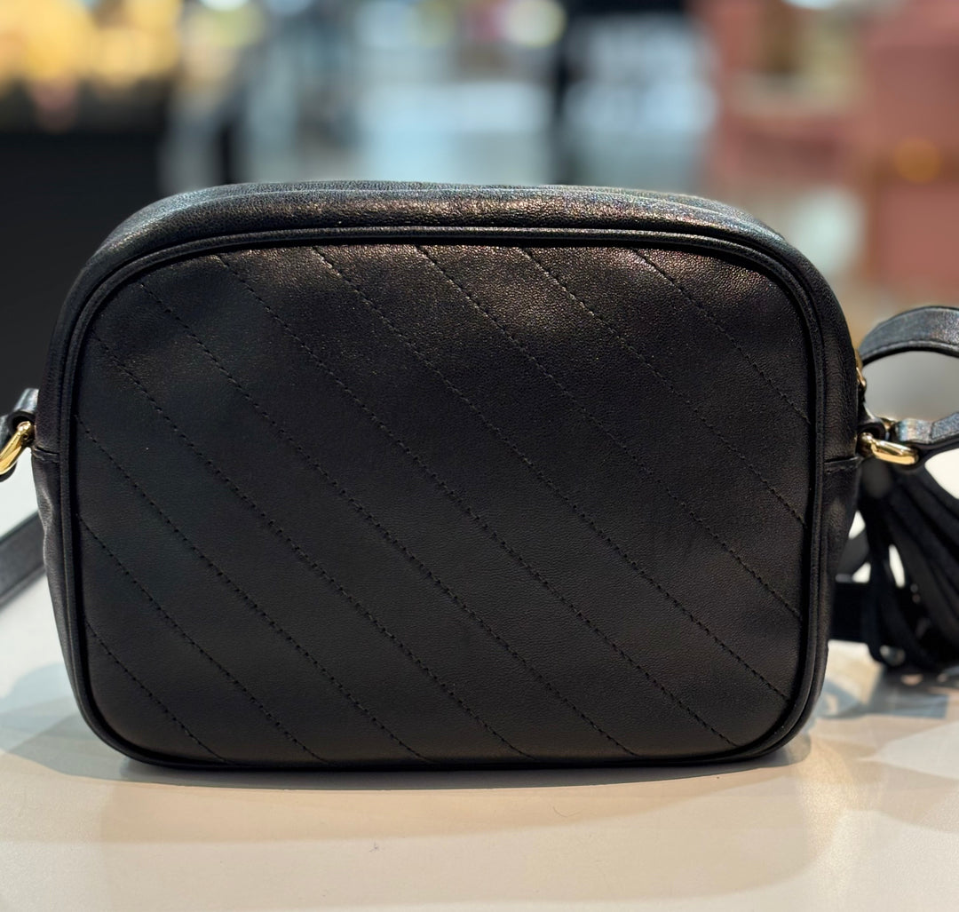 GUCCI BLONDIE CALFSKIN LEATHER SMALL CROSSBODY BAG