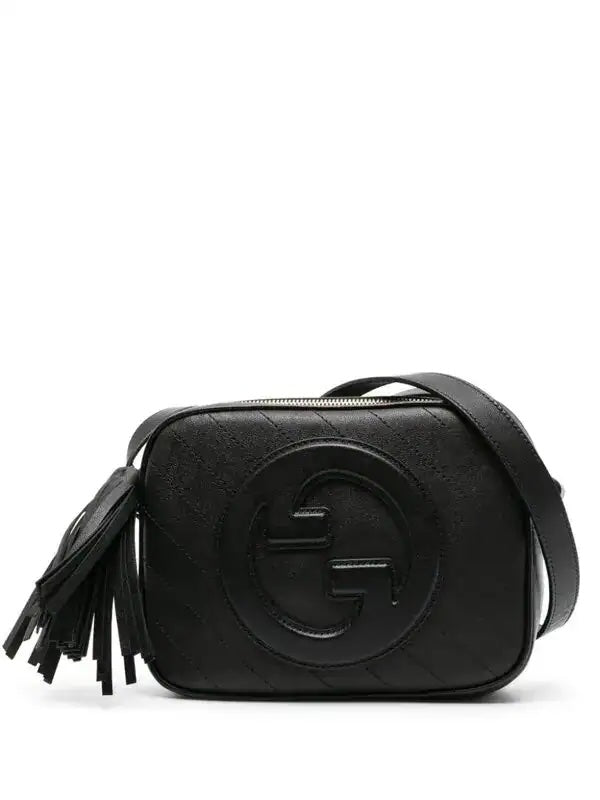 GUCCI BLONDIE CALFSKIN LEATHER SMALL CROSSBODY BAG