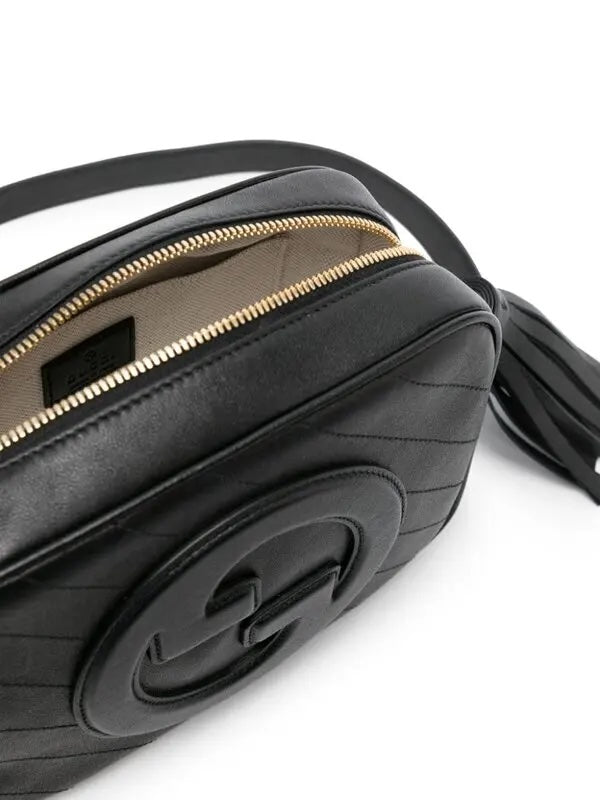 GUCCI BLONDIE CALFSKIN LEATHER SMALL CROSSBODY BAG
