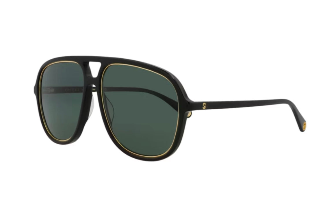 GUCCI 57MM AVIATOR SUNGLASSES