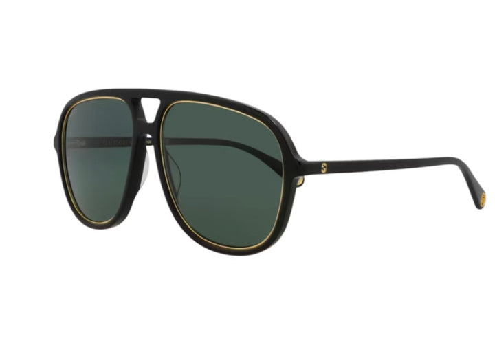 GUCCI 57MM AVIATOR SUNGLASSES