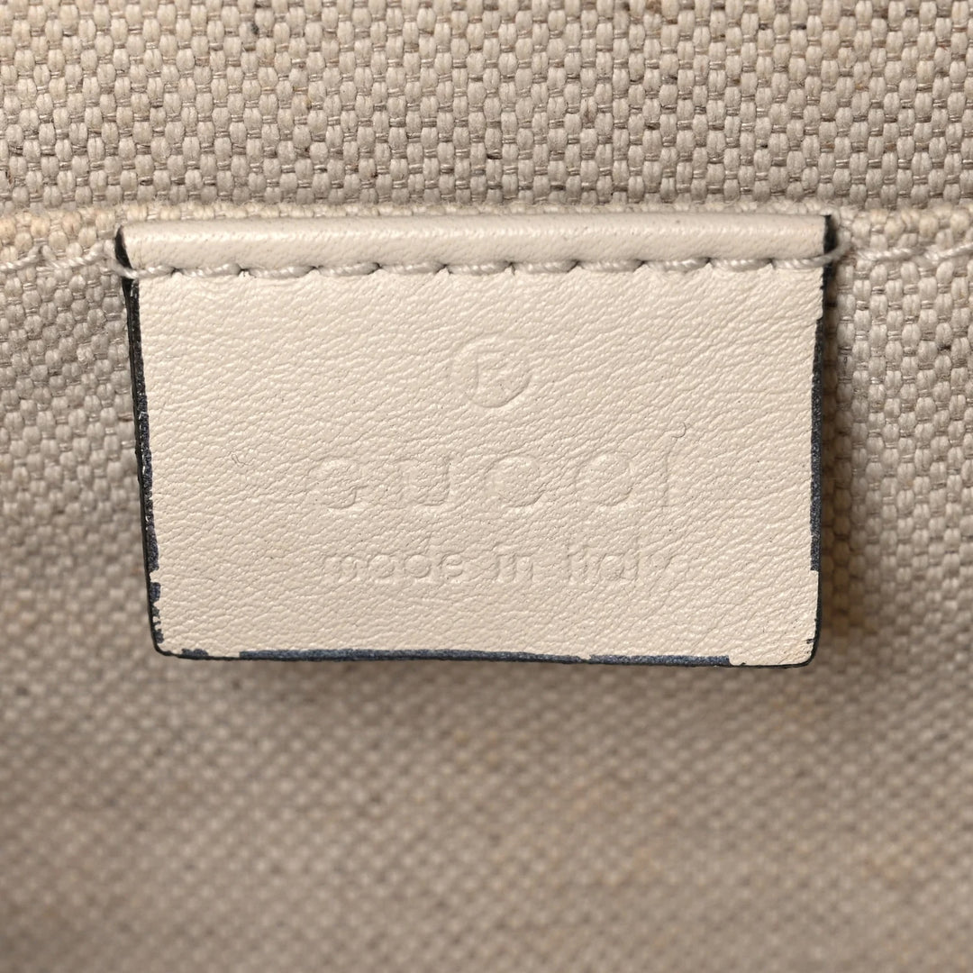 GUCCI BAMBOO WEB MEDIUM CALFSKIN LEATHER DIONYSUS BAG