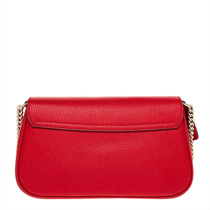 GUCCI PEBBLED CALFSKIN LEATHER MEDIUM SOHO CHAIN BAG