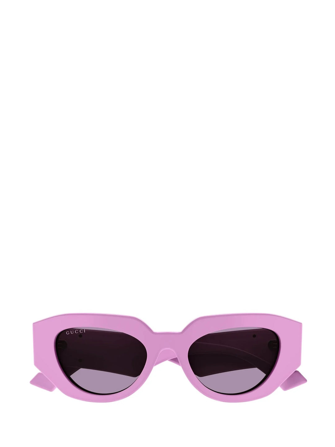 GUCCI GEOMETRIC FRAME CAT EYE SUNGLASSES