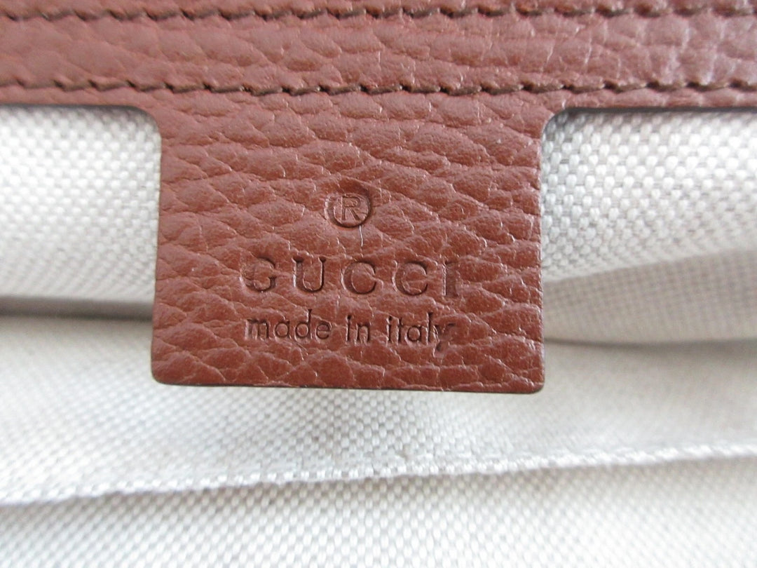 GUCCI NEW DENIM GG MONOGRAM MEDIUM OPHIDIA SHOPPING TOTE