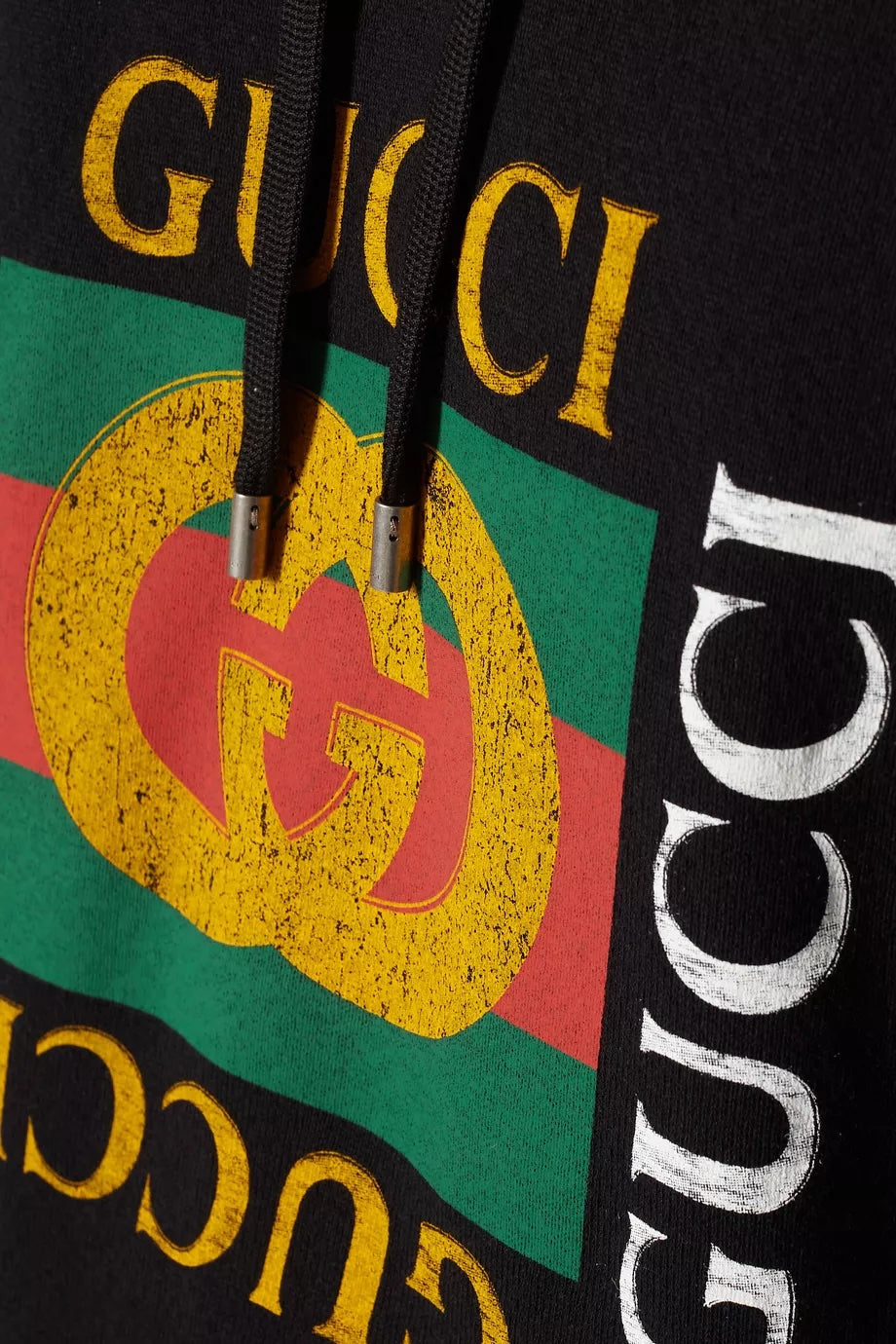 GUCCI INTERLOCKING GG LOGO HOODIE