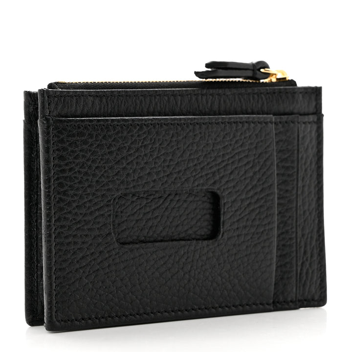 GUCCI GG MARMONT CALFSKIN LEATHER CARD CASE WALLET
