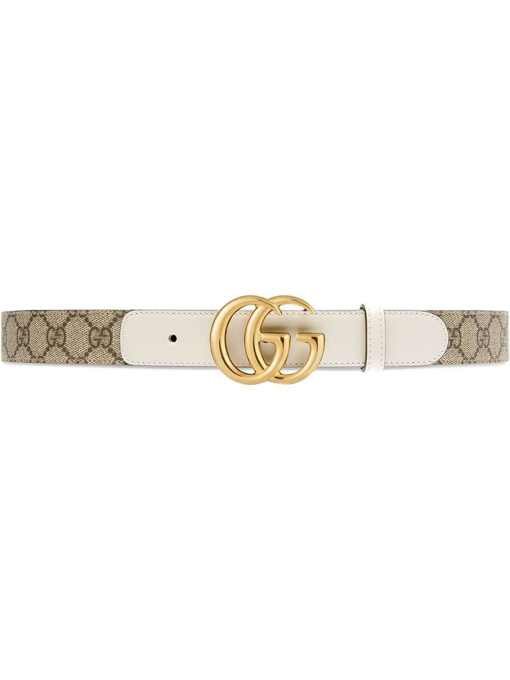 GUCCI GG SUPREME MONOGRAM CALFSKIN LEATHER 40MM BELT