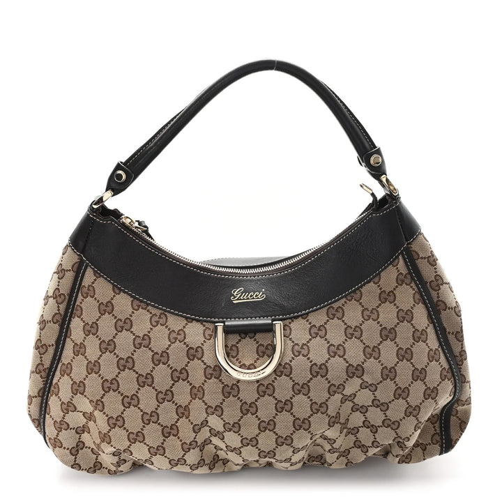 GUCCI GG MONOGRAM ABBEY D-RING SHOULDER BAG