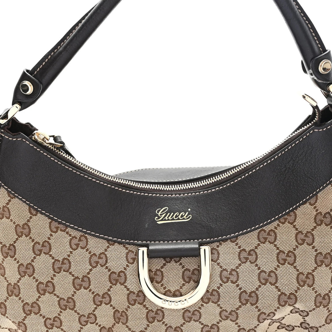 GUCCI GG MONOGRAM ABBEY D-RING SHOULDER BAG