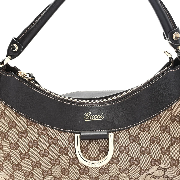 GUCCI GG MONOGRAM ABBEY D-RING SHOULDER BAG
