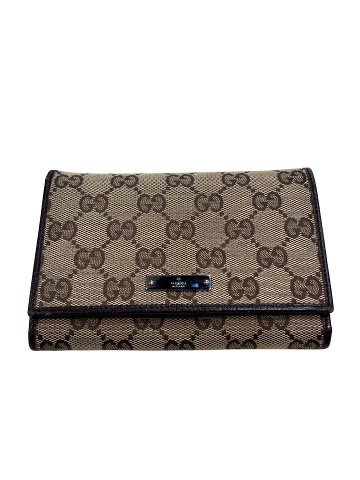 GUCCI GG MONOGRAM BI-FOLD WALLET