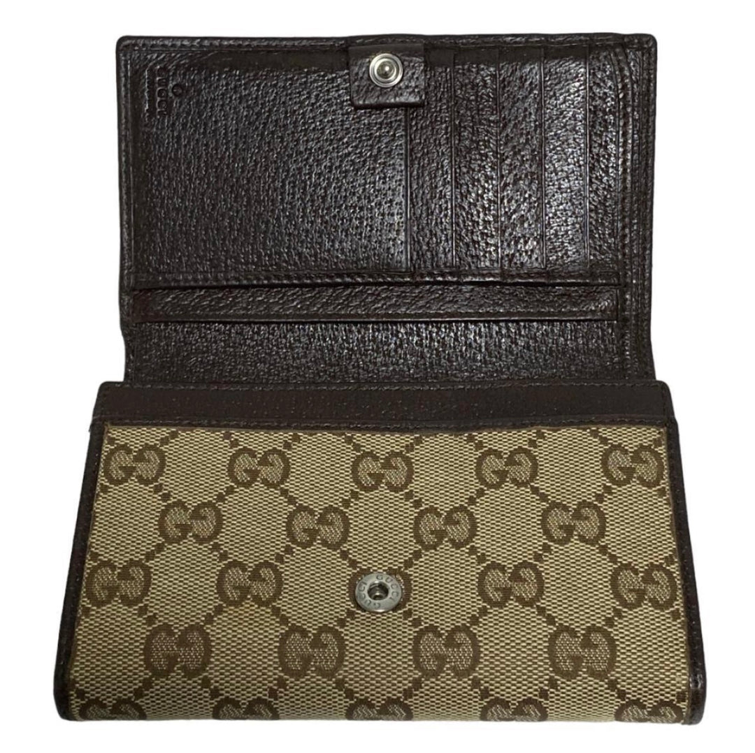 GUCCI GG MONOGRAM BI-FOLD WALLET