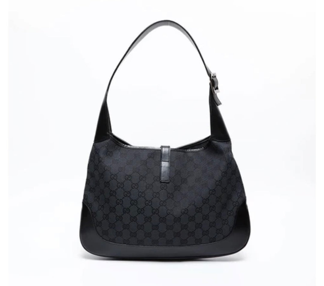 GUCCI GG MONOGRAM JACKIE O MEDIUM HOBO BAG
